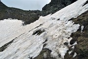 66 Alla Bocchetta Triomen (2200 m) pestando un po' di neve